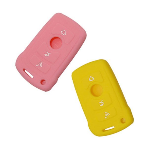 Silicone Cover for 3 Buttons BMW Car Keys - 5 Pieces - Image 2