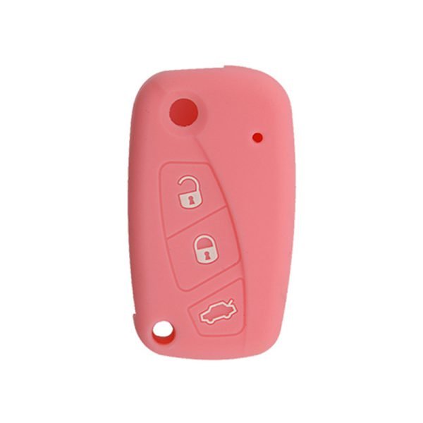 Silicone Cover for 3 Buttons Fiat Car Keys - 5 Pieces - Image 5