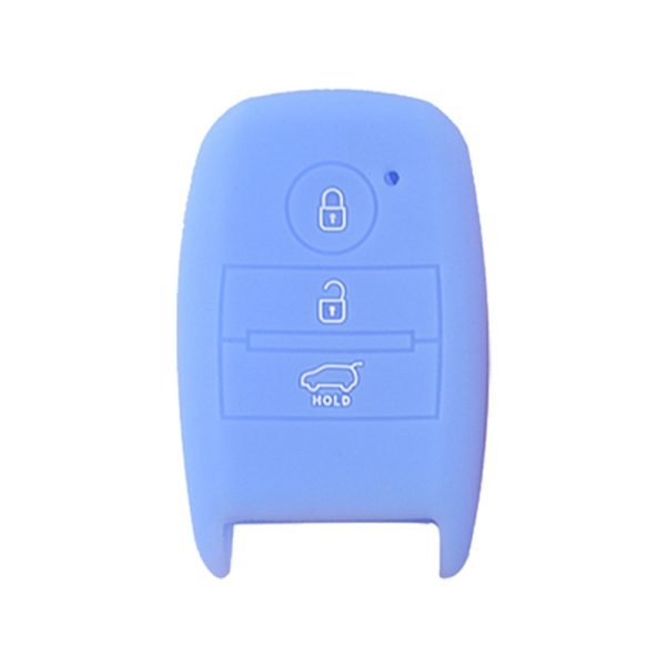 Silicone Cover for 3 Buttons Hyundai Car Keys - 5 Pieces - Image 3