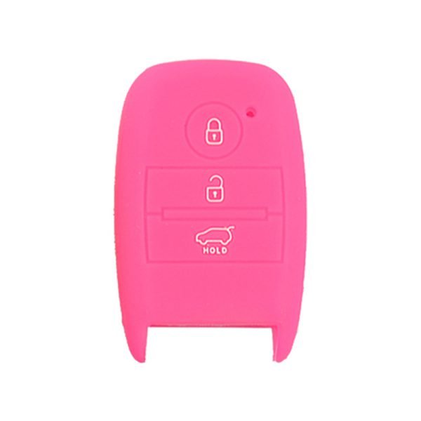 Silicone Cover for 3 Buttons Hyundai Car Keys - 5 Pieces - Image 4