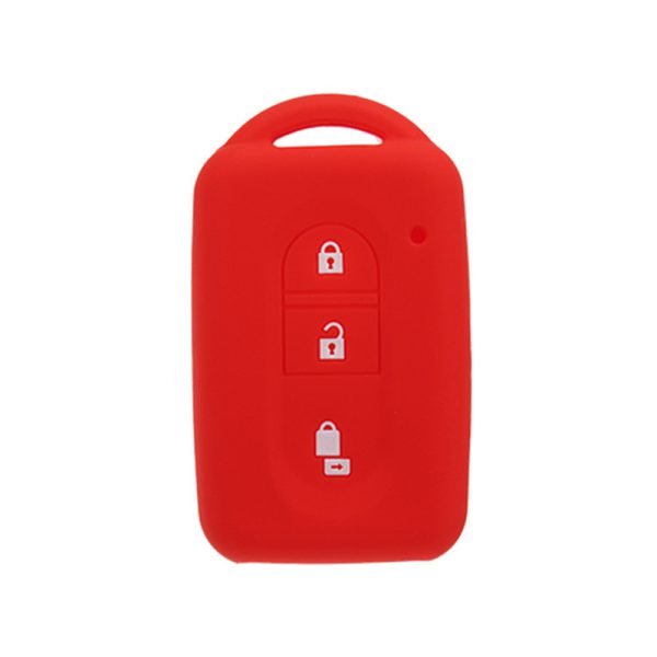 Silicone Cover for 3 Buttons Nissan Micra Car Keys - 5 Pieces - Image 4