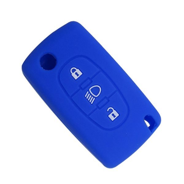 Silicone Cover for 3 Buttons Peugeot 508 308 Car Keys - 5 Pieces - Image 3