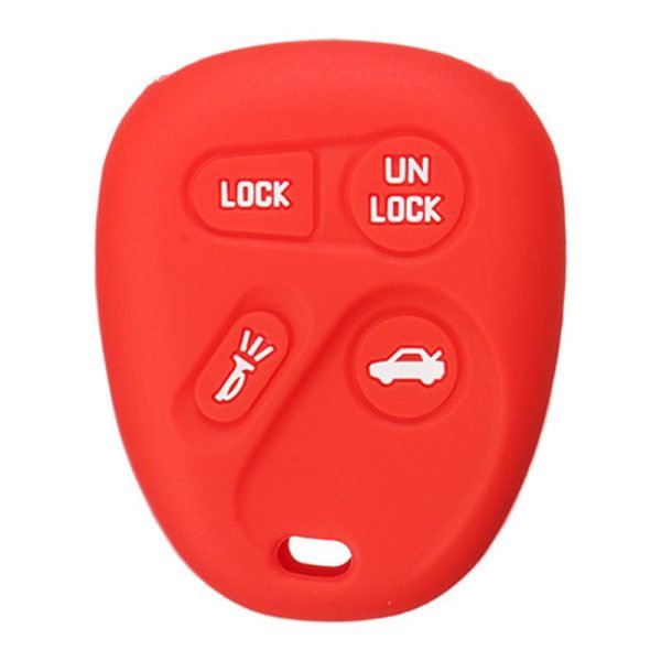 Silicone Cover for 4 Buttons Chevrolet GMC Silverado Tahoe Yukon Car Keys - 5 Pieces - Image 5