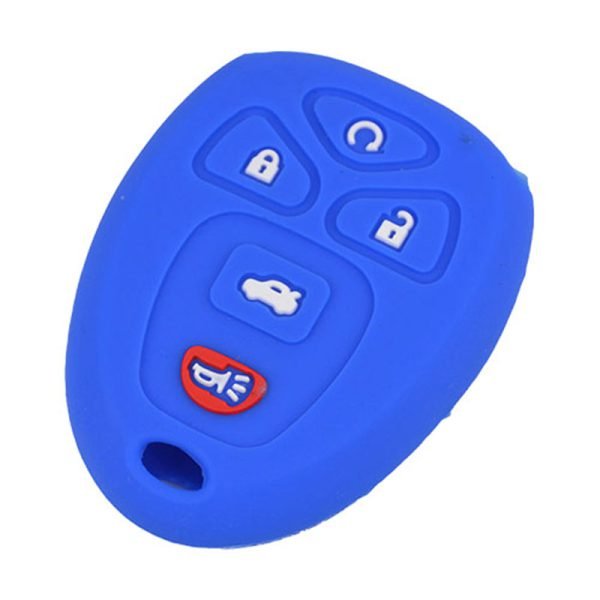 Silicone Cover for 5 Buttons Chevrolet GMC Enclave Car Keys - 5 Pieces - Image 4