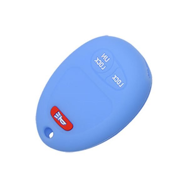 Silicone Cover for Chevrolet Car Keys - 5 Pieces - Image 4