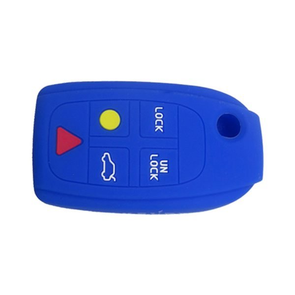 Silicone Cover for Volvo V40 S80 XC60 S60L V60 Car Keys - Pack of 5 - Image 4