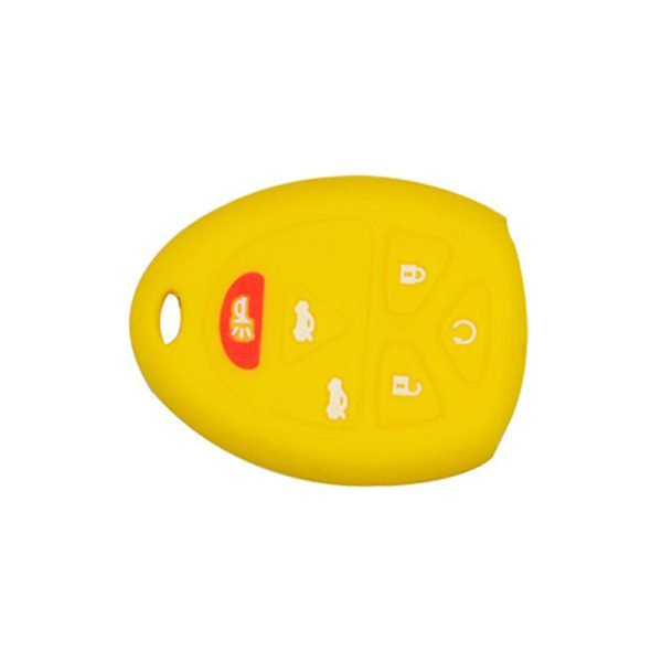 Silicone Key Cover for Cadillac Chevrolet GMC Yukon - 5 Pieces - Image 3