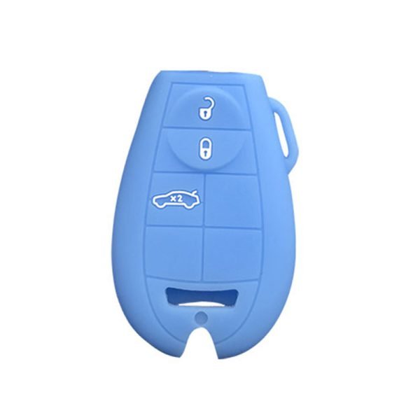 Silicone Key Cover for Jeep Chrysler Dodge JCUV RAM - 5 Pieces - Image 4
