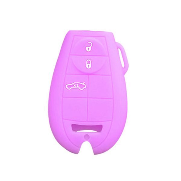 Silicone Key Cover for Jeep Chrysler Dodge JCUV RAM - 5 Pieces - Image 5