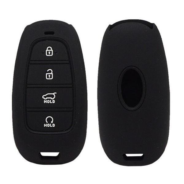 Silicone Protective Cover Case For Hyundai Tuson Remote Key - Pack of 5 - Image 4
