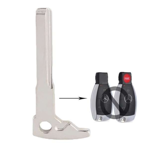 Smart Blank Remote Car Key Blade Insert for Mercedes Benz-pack of 5