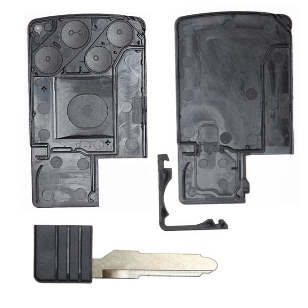 Smart Card Shell 4 Button With Smart Key Blade for Mazda - pack of 5 - Image 4