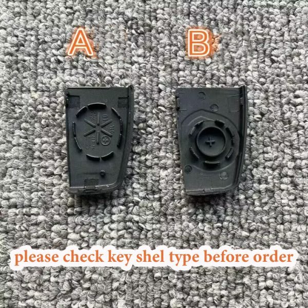2pcs Key Shell Back Cover Replacement for Audi A3 Q3 A6L Q7 TT Key Shell S3 S6 RS - S3 A Type - Image 4