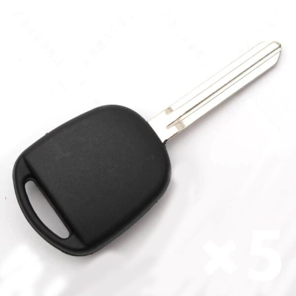 Suitable for Great Wall gorgeous deputy key shell straight rubber handle with chip slot  - 5 pcs
