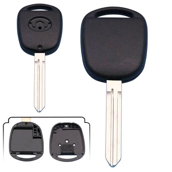 Suitable for Great Wall gorgeous deputy key shell straight rubber handle with chip slot  - 5 pcs - Image 3