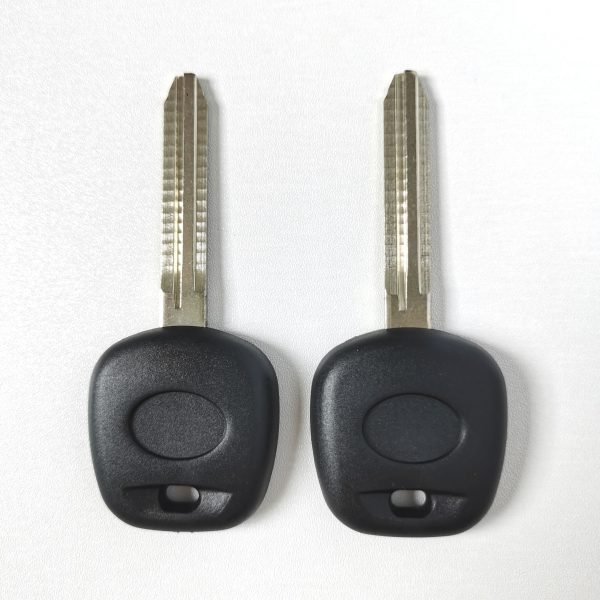 TOY43 Transponder Key Shell for Toyota with Double Side Logo - Pack of 5 - Image 2