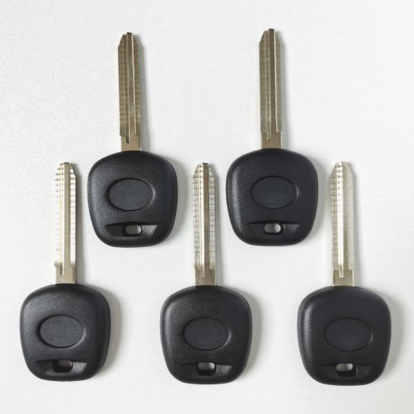 TOY43 Transponder Key Shell for Toyota with Double Side Logo - Pack of 5 - Image 5