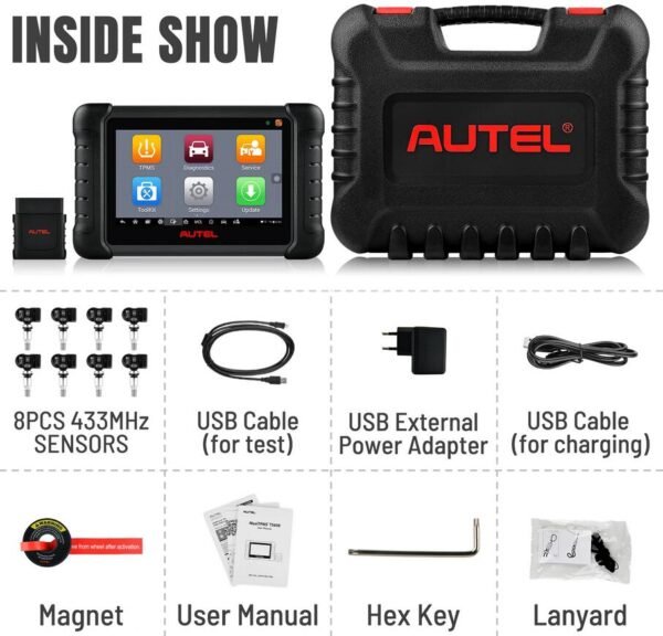 Autel MaxiTPMS TS608K Complete TPMS & All System Automotive Diagnosis with 25 Services - Image 6