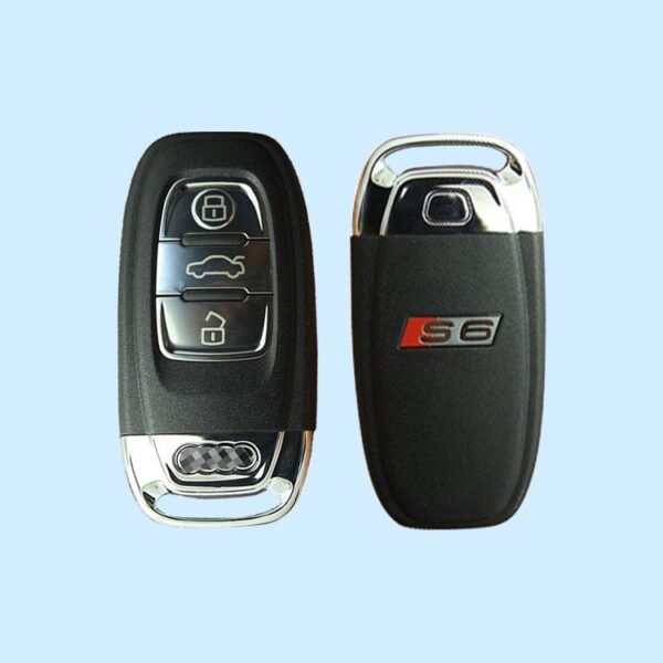 3 Buttons Remote Key Shell For Audi S6 - pack of 5