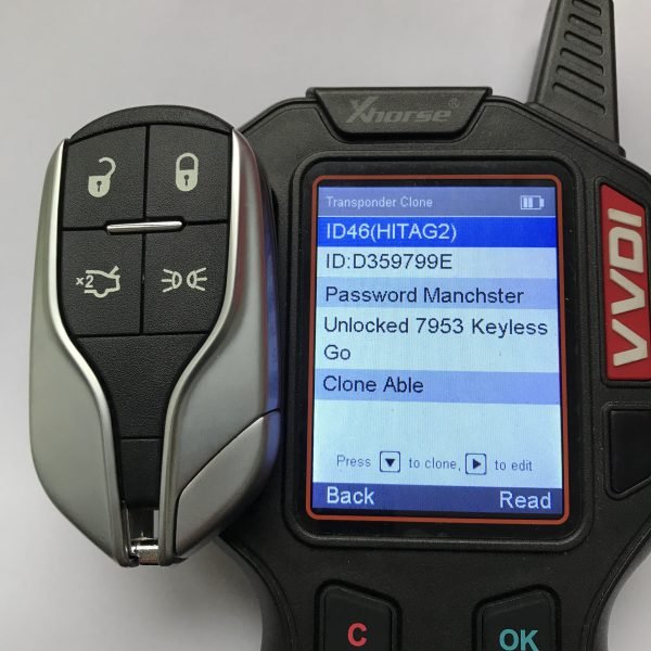 4 Buttons 434 MHz Smart Proximity Key for Maserati - Image 6