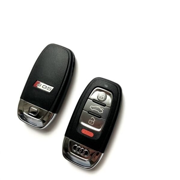 Replacement 4 Buttons for Audi SQ5 Remote Key Shell - pack of 5