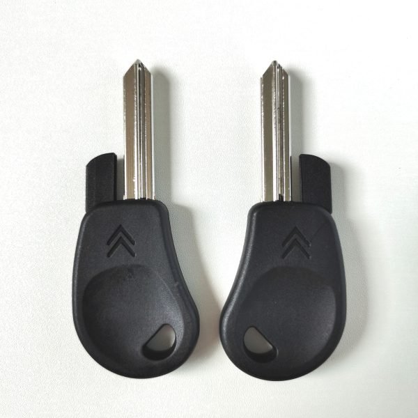 Transponder Key Shell With Chip Slot for Citroen 5pcs - Image 2