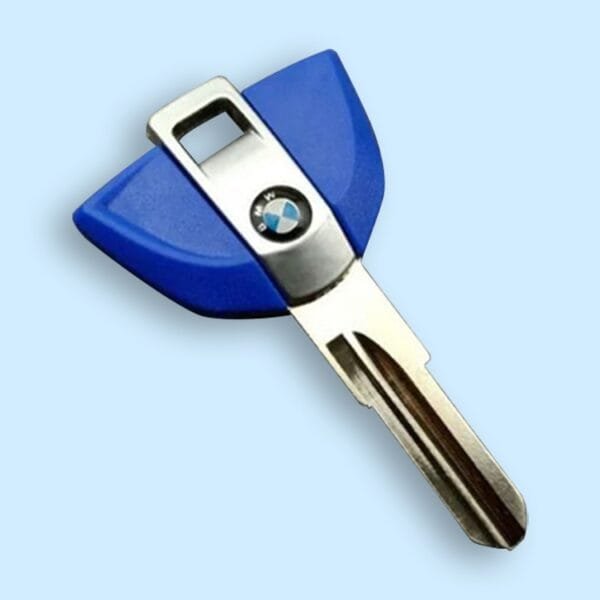 Transponder Key Shell for BMW C600 Sport C650GT Motorbike Blue Color