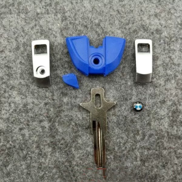 Transponder Key Shell for BMW C600 Sport C650GT Motorbike Blue Color - Image 2