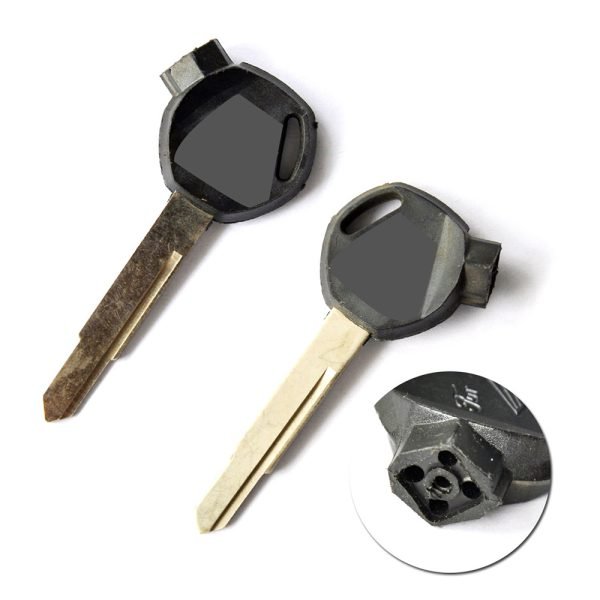 Transponder Key Shell for Honda Motorcycle with Left Blade - Pack of 5 - Image 2