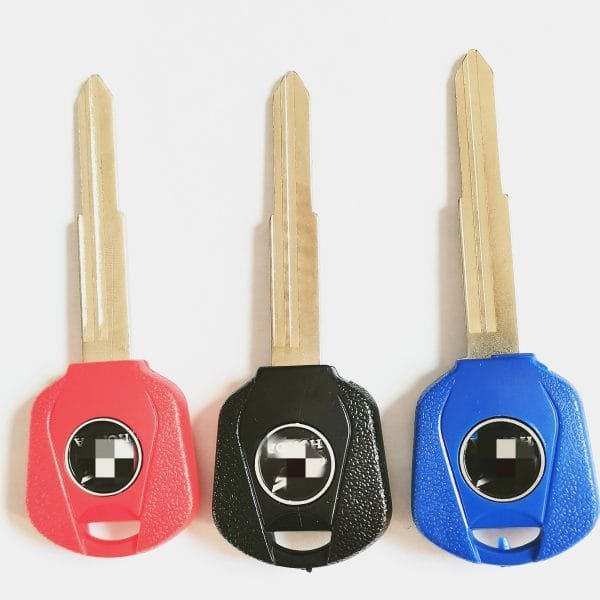 Transponder Key Shell with Left Blade Black color for CB400 CB750  CB1000 CB1300 ST1300 Honda Motorcycle - Image 3