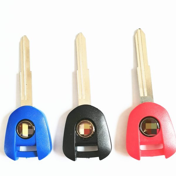 Transponder Key Shell with Left Blade Black color for CB400 CBR600 F5 CBR1000 Honda Motorcycle - Image 3