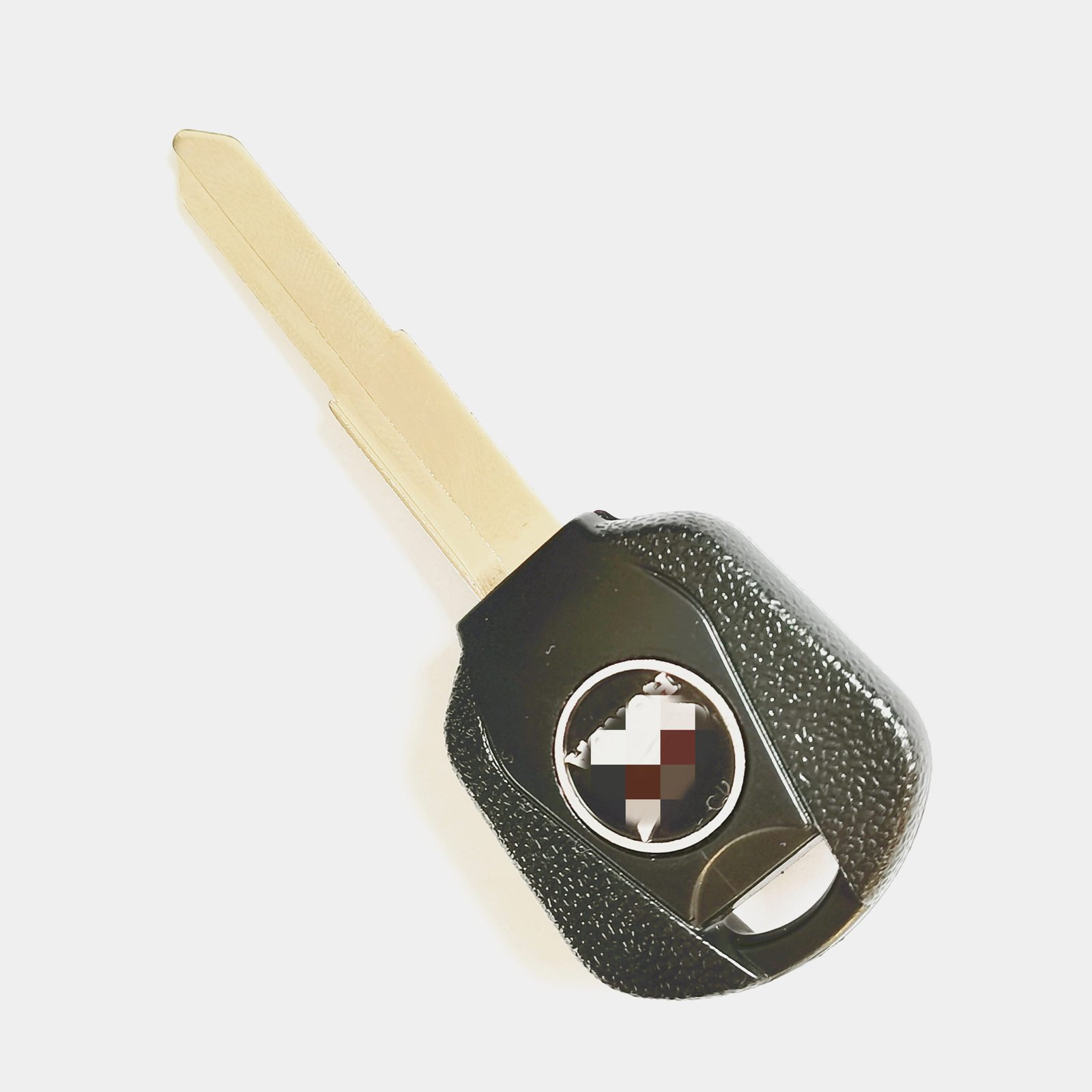 Transponder Key Shell with Left Blade Black color for Honda Motorcycle - Image 2