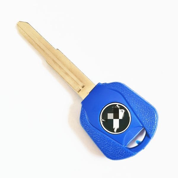 Transponder Key Shell with Left Blade Blue color for CB400 CB750  CB1000 CB1300 ST1300 Honda Motorcycle - Image 2