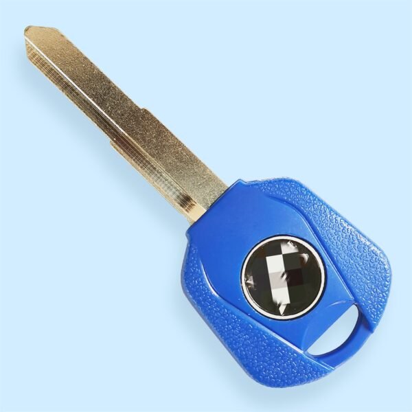 Transponder Key Shell with Left Blade Blue color for Honda Motorcycle
