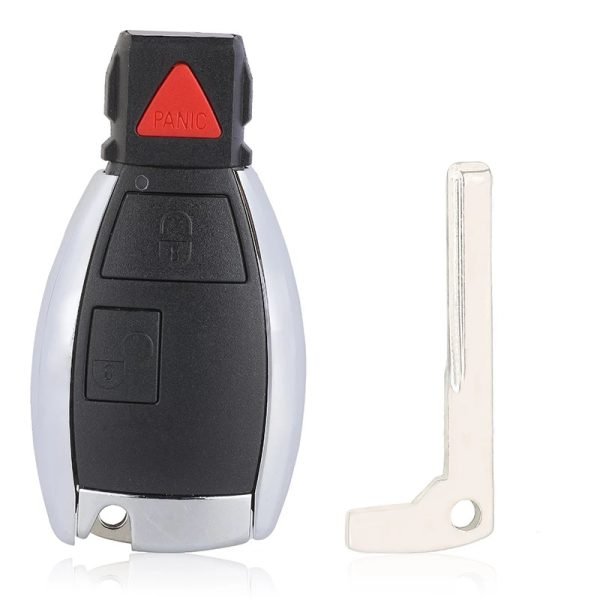 Upgraded Remote Smart 2+1 Button Fob Key Shell For MB Mercedes Benz CLS C E S W124 W202 - Pack of 5 - Image 3
