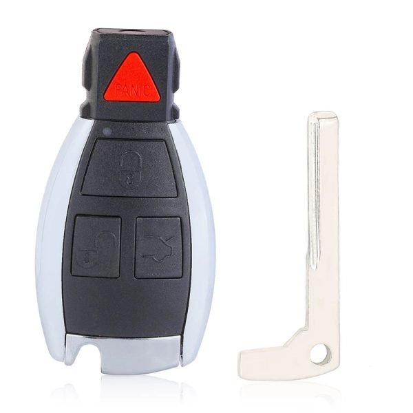 Upgraded Remote Smart 4 Button Fob Key Shell For MB Mercedes Benz CLS C E S W124 W202 - Pack of 5 - Image 5