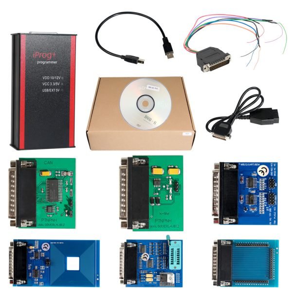 V87 Iprog+ Pro Programmer with Probes Adapters for in-circuit ECU - Image 12