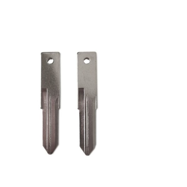 VAC102 Uncut Key Blade For Renault Key Shell Blank Replacement Flip Folding Remote Key Blade Blank - 10 pcs