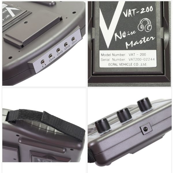 VAT-200 Automobile Mechanical Failure Abnormal Sound Electronic Stethoscope Four-channel Engine Stethoscope Detector - Image 3