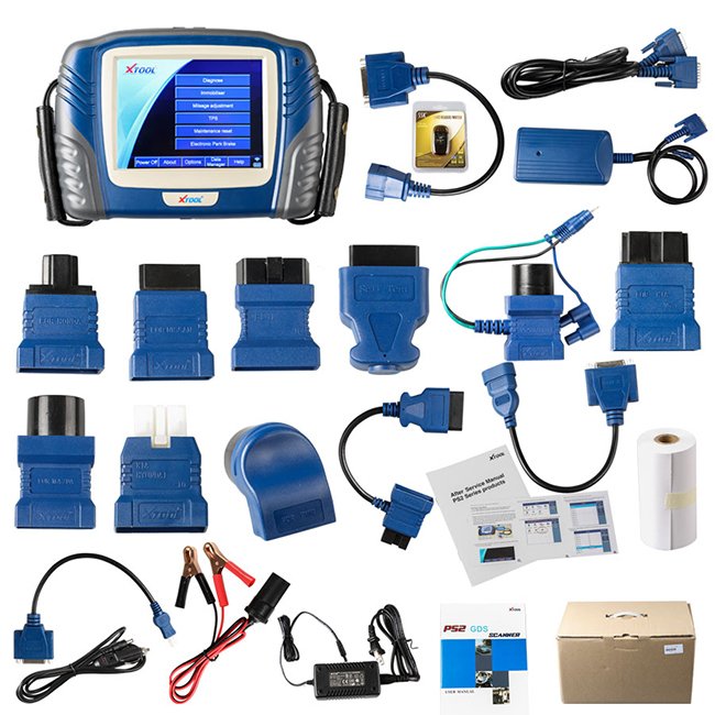 XTOOL PS2 GDS Gasoline Bluetooth Diagnostic Tool with Touch Screen - Image 9