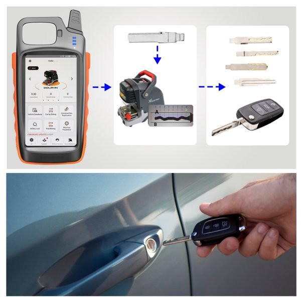 Xhorse VVDI Key Tool Max with VVDI MINI OBD Tool Support Bluetooth Get Free Renew Cable - Image 11