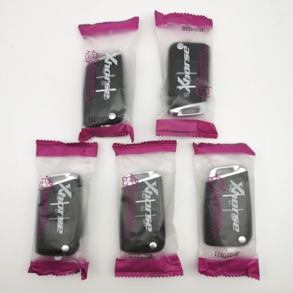Xhorse VVDI MQB Type Universal Remote Key with Built-In Super Chips - XEMQB1EN - 5 pcs - Image 2