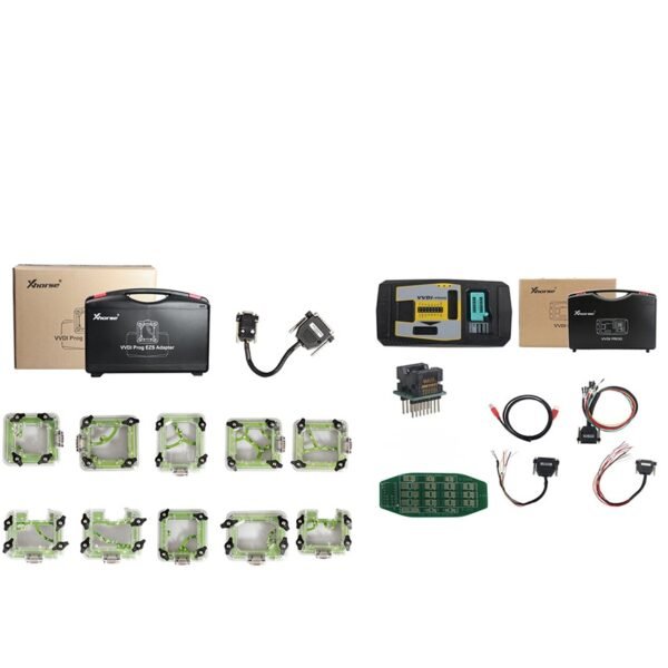 Xhorse VVDI Prog with 12 pieces EIS EZS Adapter full kit