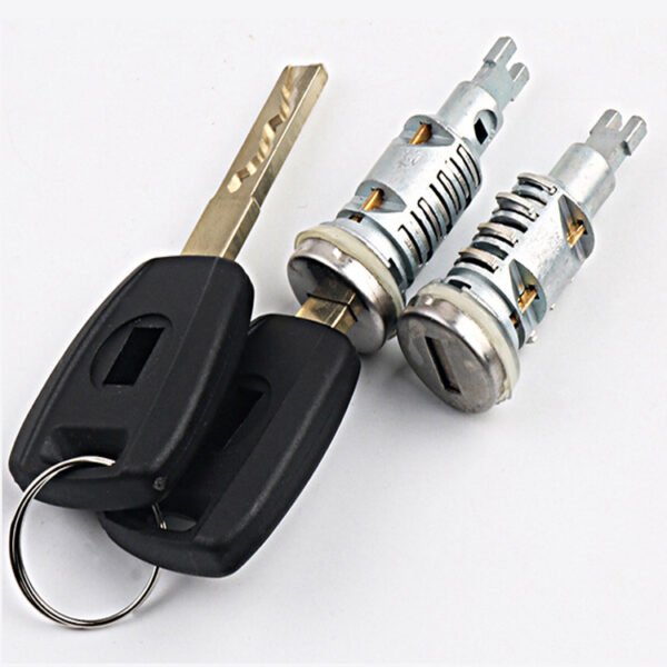 2 Car Locks +2 Car Keys for Fia - Image 5