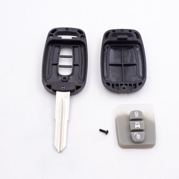 Replacement 3 Button Remote Key Blank Shell Case for Chevrolet Captiva - Pack of 5 - Image 7