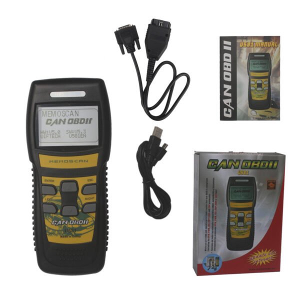 U581 CAN BUS OBD2 Memo Scanner Car Fault Detector Scanner Code Reader - Image 6