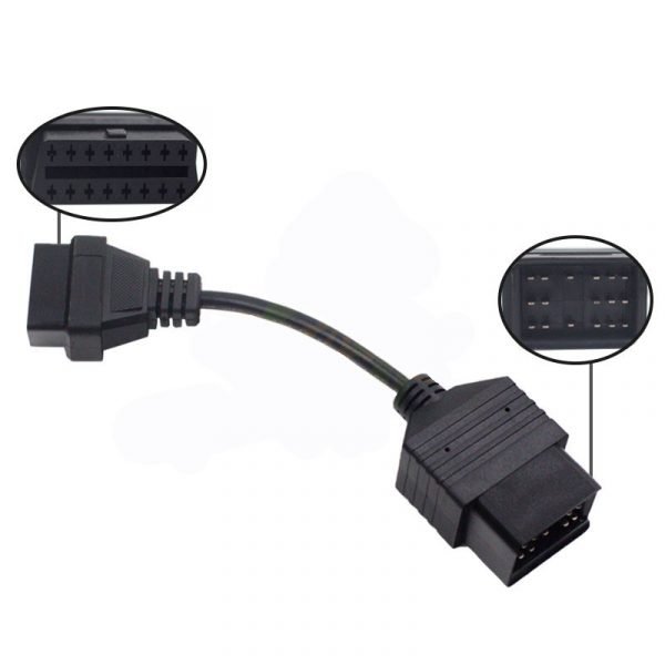 Toyota 17PIN to OBD OBD2 16PIN Toyota Diagnostic Adapter Toyota 17PIN - Image 2