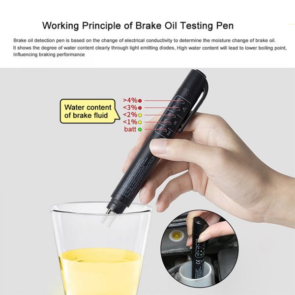 Automobile Brake Oil Detector/Test Pen/Brake Fluid Detector Test Pen DOT3/4/5 - Image 3