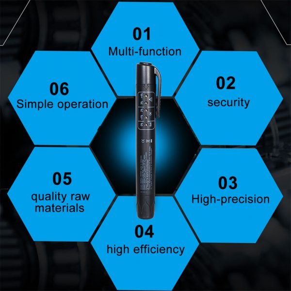 Automobile Brake Oil Detector/Test Pen/Brake Fluid Detector Test Pen DOT3/4/5 - Image 2
