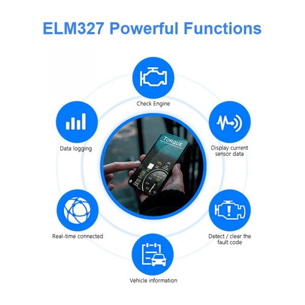 Dual-board Bluetooth MINI ELM327 V1.5 Bluetooth OBD2 25k80 Chip Vehicle Inspection - Image 4